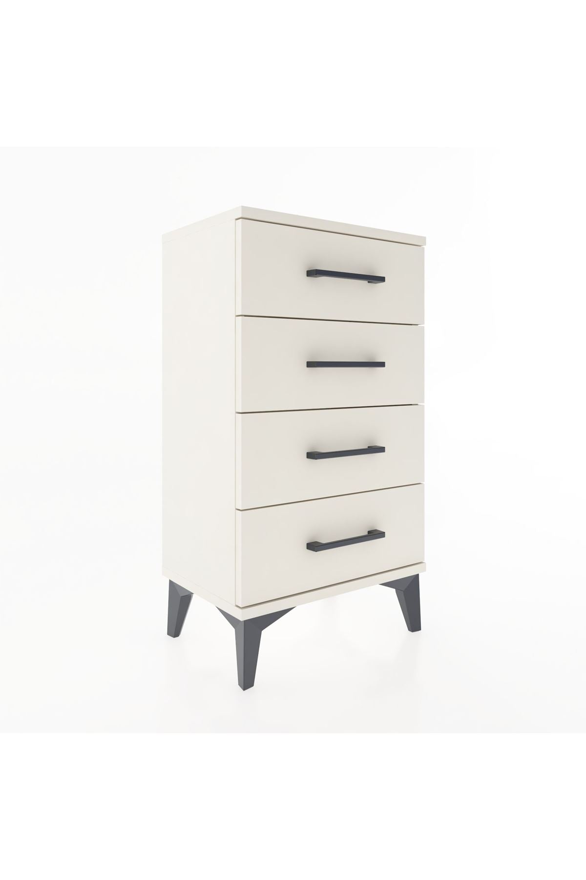 Arges Komodin 4 Çekmeceli 44x30x80 Aytaşı-Aytaşı