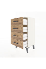 Arges Komodin 4 Çekmeceli 44x30x80 Aytaşı-Çam