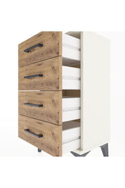 Arges Komodin 4 Çekmeceli 44x30x80 Aytaşı-Çam