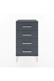 Arges Komodin 4 Çekmeceli 44x30x80 Antrasit-Antrasit