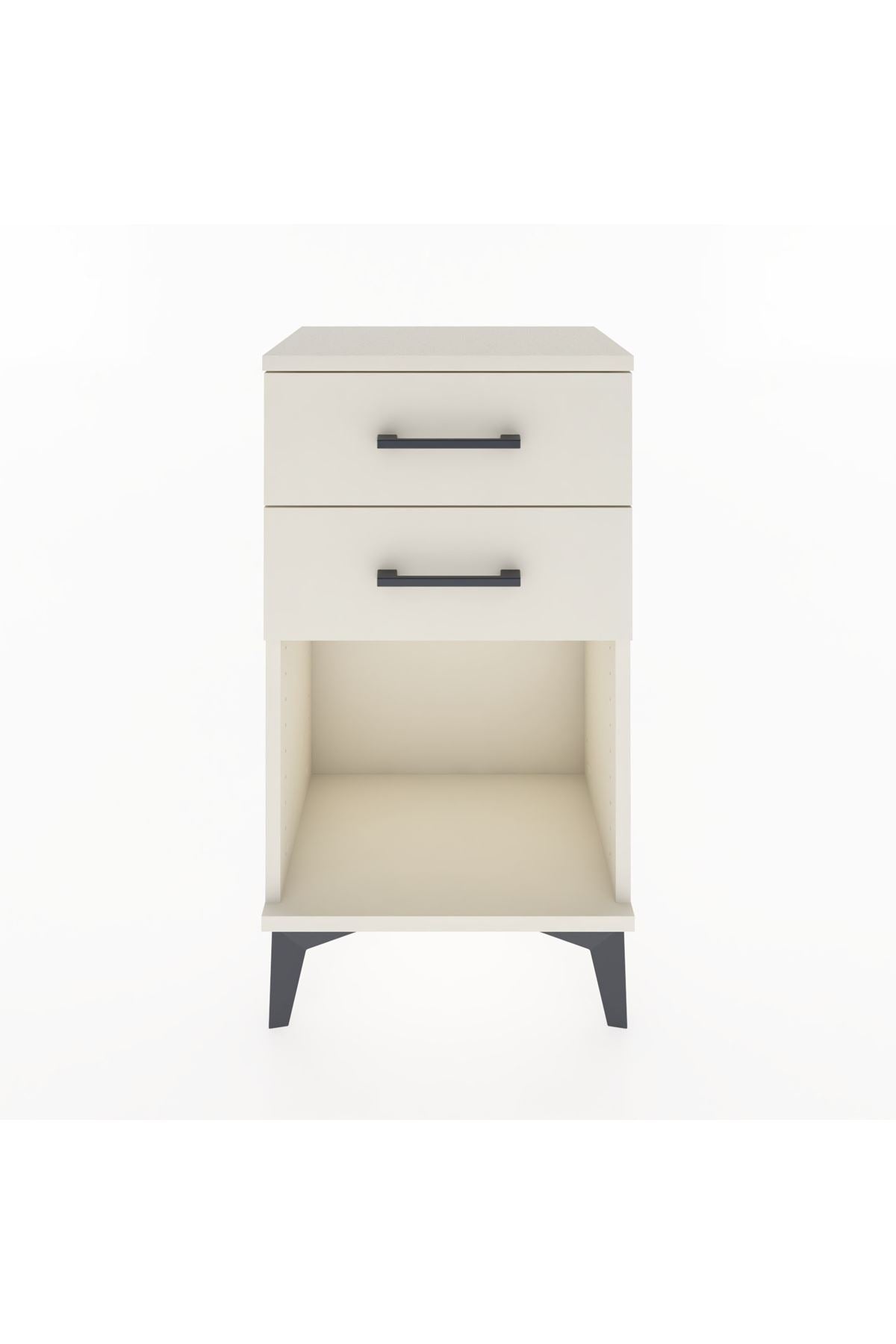 Arges Komodin 2 Çekmeceli 44x30x80 Aytaşı-Aytaşı