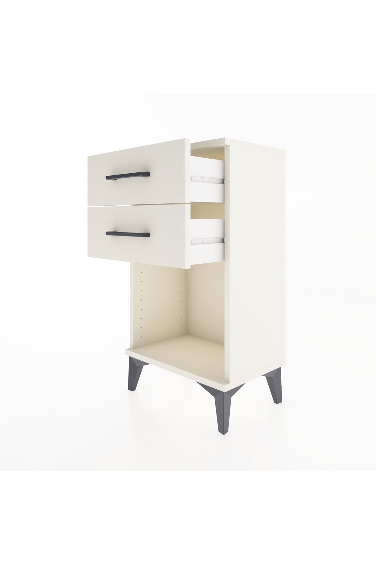 Arges Komodin 2 Çekmeceli 44x30x80 Aytaşı-Aytaşı