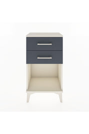 Arges Komodin 2 Çekmeceli 44x30x80 Aytaşı-Antrasit