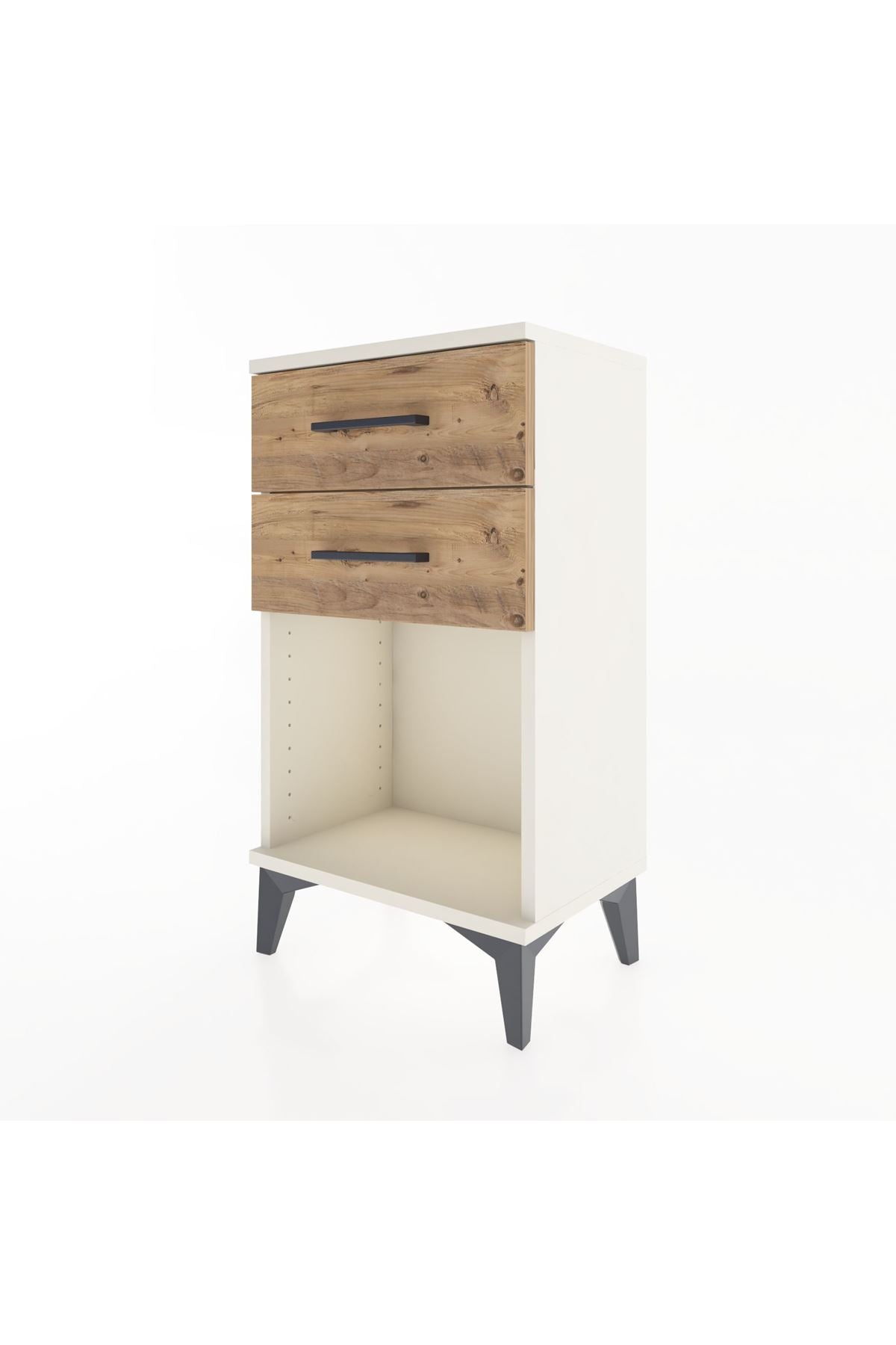 Arges Komodin 2 Çekmeceli 44x30x80 Aytaşı-Çam