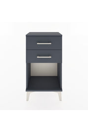 Arges Komodin 2 Çekmeceli 44x30x80 Antrasit-Antrasit