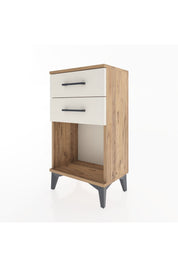 Arges Komodin 2 Çekmeceli 44x30x80 Çam-Aytaşı