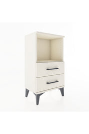 Arges Komodin Tek Raflı 2 Çekmeceli 44x30x80 Aytaşı-Aytaşı