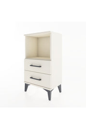 Arges Komodin Tek Raflı 2 Çekmeceli 44x30x80 Aytaşı-Aytaşı