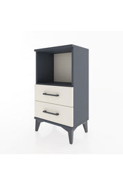 Arges Komodin Tek Raflı 2 Çekmeceli 44x30x80 - S08M014V4A