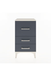 Arges Komodin 3 Çekmeceli 44x30x80 Aytaşı-Antrasit