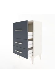 Arges Komodin 3 Çekmeceli 44x30x80 Aytaşı-Antrasit