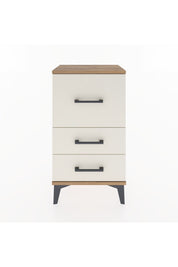 Arges Komodin 3 Çekmeceli 44x30x80 Çam-Aytaşı