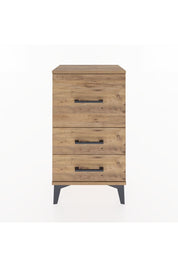 Arges Komodin 3 Çekmeceli 44x30x80 Çam-Çam
