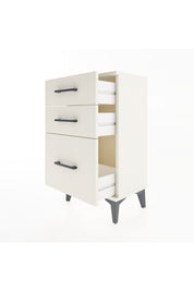 Arges Komodin 3 Çekmeceli 44x30x80 Aytaşı-Aytaşı