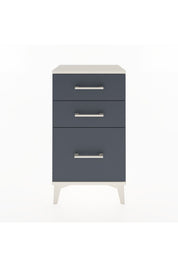 Arges Komodin 3 Çekmeceli 44x30x80 Aytaşı-Antrasit