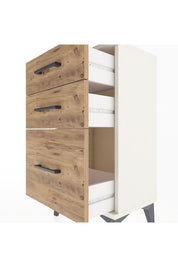 Arges Komodin 3 Çekmeceli 44x30x80 Aytaşı-Çam