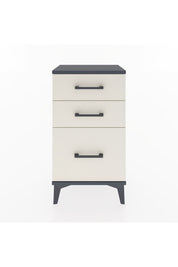 Arges Komodin 3 Çekmeceli 44x30x80 Antrasit-Aytaşı