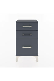 Arges Komodin 3 Çekmeceli 44x30x80 Antrasit-Antrasit