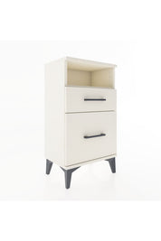 Arges Komodin Tek Raflı 2 Çekmeceli 44x30x80 Aytaşı-Aytaşı