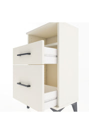 Arges Komodin Tek Raflı 2 Çekmeceli 44x30x80 Aytaşı-Aytaşı