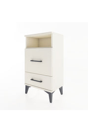 Arges Komodin Tek Raflı 2 Çekmeceli 44x30x80 Aytaşı-Aytaşı