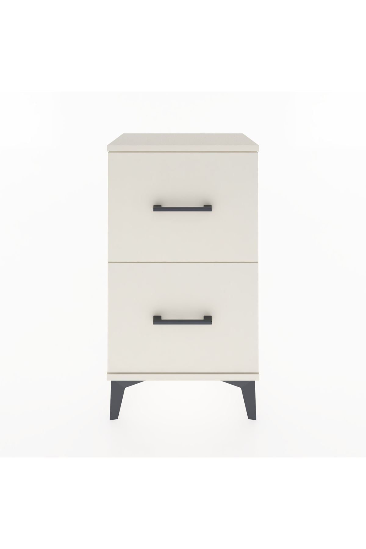 Arges Komodin 2 Çekmeceli 44x30x80 Aytaşı-Aytaşı