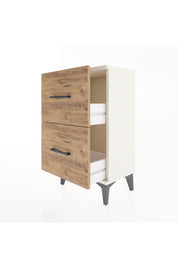 Arges Komodin 2 Çekmeceli 44x30x80 Aytaşı-Çam
