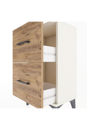 Arges Komodin 2 Çekmeceli 44x30x80 Aytaşı-Çam