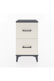 Arges Komodin 2 Çekmeceli 44x30x80 Antrasit-Aytaşı