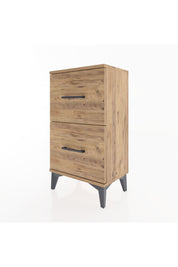 Arges Komodin 2 Çekmeceli 44x30x80 Çam-Çam