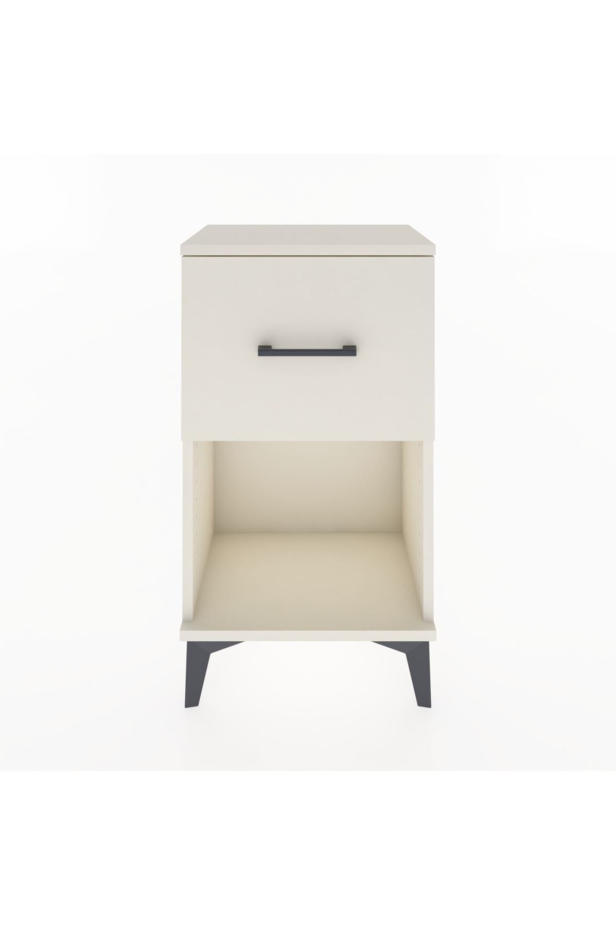 Arges Komodin Tek Çekmeceli 44x30x80 Aytaşı-Aytaşı