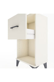 Arges Komodin Tek Çekmeceli 44x30x80 Aytaşı-Aytaşı