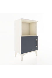 Arges Komodin 2 Raflı Tek Kapaklı 44x30x80 Aytaşı-Antrasit