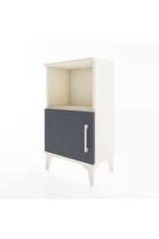 Arges Komodin 2 Raflı Tek Kapaklı 44x30x80 Aytaşı-Antrasit