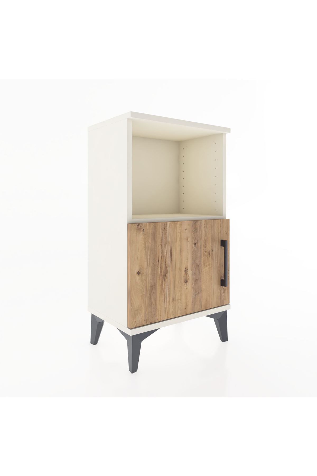 Arges Komodin 2 Raflı Tek Kapaklı 44x30x80 Aytaşı-Çam