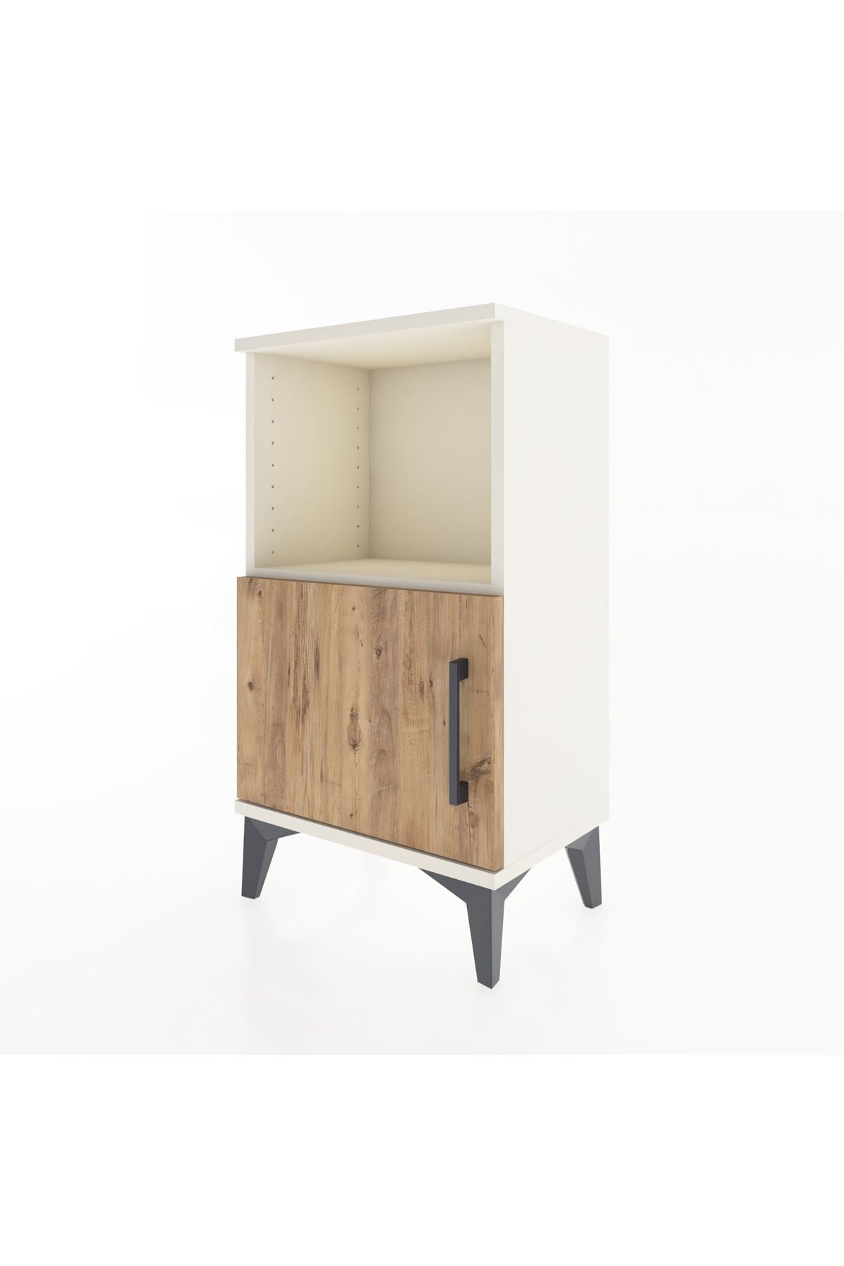 Arges Komodin 2 Raflı Tek Kapaklı 44x30x80 Aytaşı-Çam