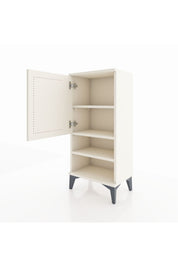 Arges Komodin 3 Raflı Tek Kapaklı 44x30x96 Aytaşı-Aytaşı