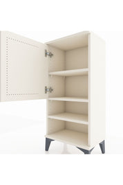 Arges Komodin 3 Raflı Tek Kapaklı 44x30x96 Aytaşı-Aytaşı