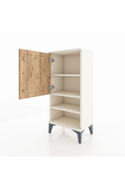 Arges Komodin 3 Raflı Tek Kapaklı 44x30x96 Aytaşı-Çam