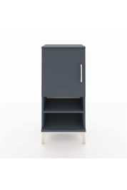 Arges Komodin 3 Raflı Tek Kapaklı 44x30x96 Antrasit-Antrasit