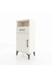 Arges Komodin 2 Raflı Tek Çekmeceli Tek Kapaklı 44x30x96 Aytaşı-Aytaşı