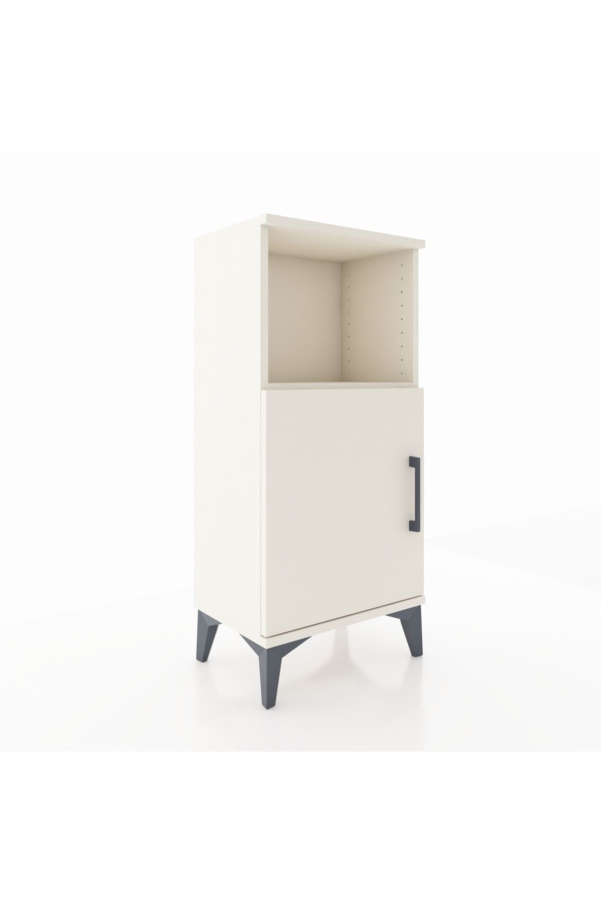 Arges Komodin 2 Raflı Tek Kapaklı 44x30x96 Aytaşı-Aytaşı