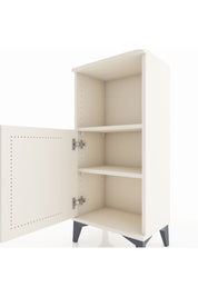 Arges Komodin 2 Raflı Tek Kapaklı 44x30x96 Aytaşı-Aytaşı