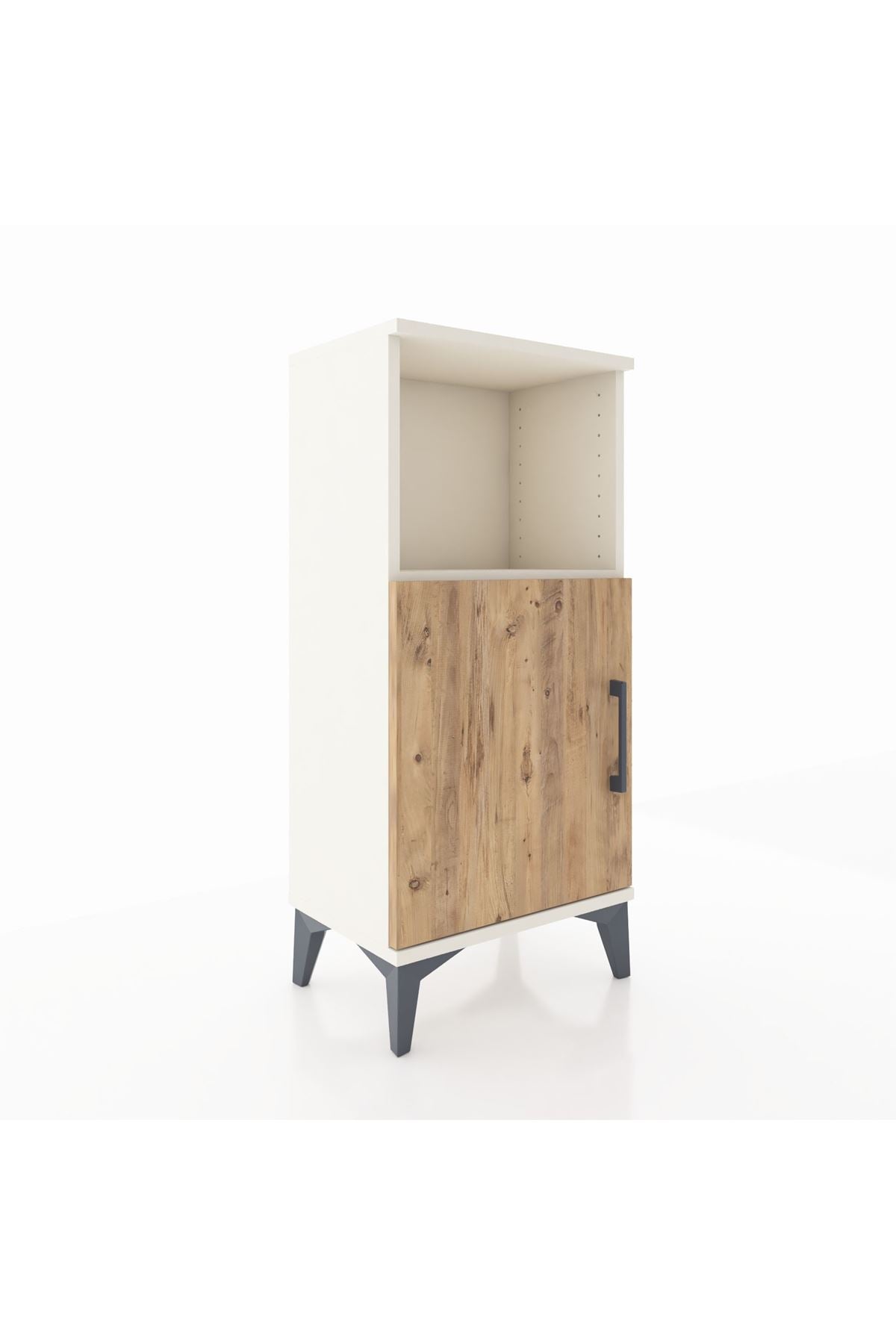 Arges Komodin 2 Raflı Tek Kapaklı 44x30x96 Aytaşı-Çam