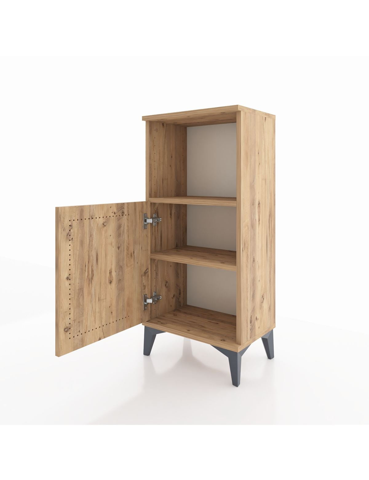 Arges Komodin 2 Raflı Tek Kapaklı 44x30x96 - S09M036V9A