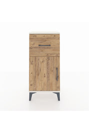 Arges Komodin Tek Raflı Tek Çekmeceli Tek Kapaklı 44x30x96 Aytaşı-Çam