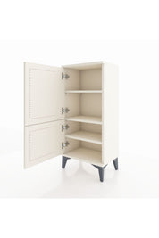 Arges Komodin 3 Raflı 2 Kapaklı 44x30x96 Aytaşı-Aytaşı