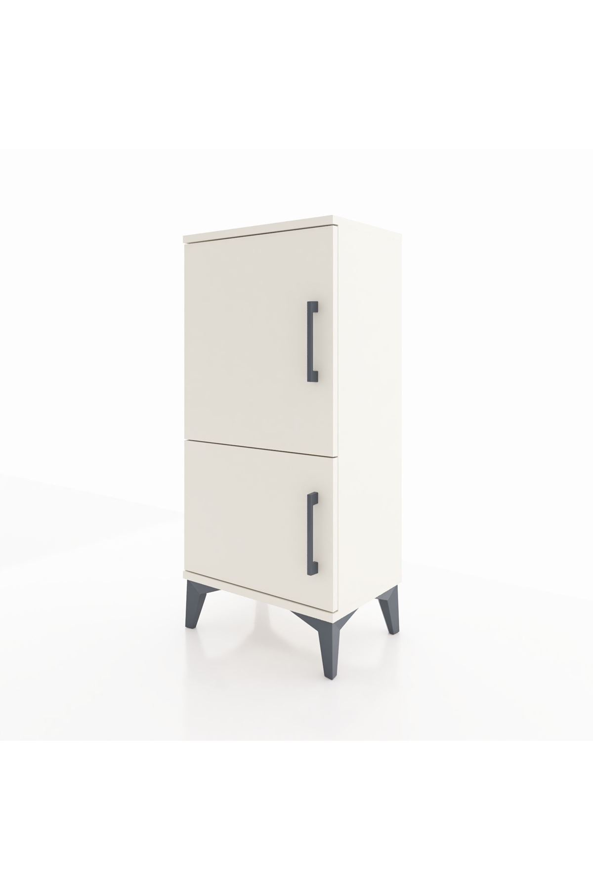 Arges Komodin 3 Raflı 2 Kapaklı 44x30x96 Aytaşı-Aytaşı