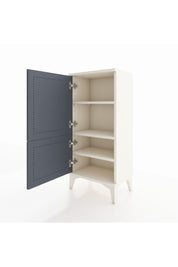 Arges Komodin 3 Raflı 2 Kapaklı 44x30x96 Aytaşı-Antrasit