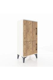 Arges Komodin 3 Raflı 2 Kapaklı 44x30x96 Aytaşı-Çam